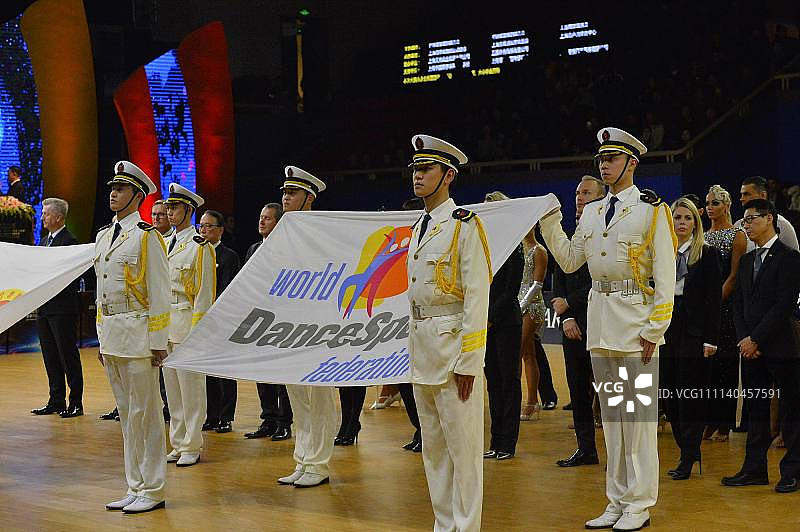 上海:WDSF大奖赛总决赛拉丁舞比赛决出名次