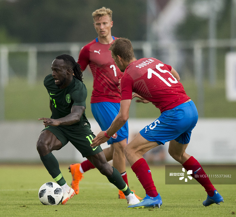 2018国际足球友谊赛:尼日利亚Vs捷克