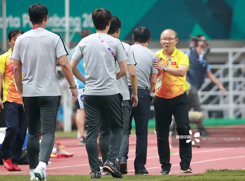 2018雅加达亚运会男足半决赛:越南1-3韩国