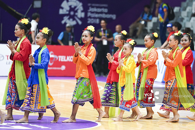 2018雅加达亚运会女篮半决赛:中国Vs日本 啦啦